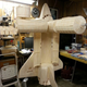 Image for article titled Man makes giant 13.4-foot-long space station with 282,000 matchsticks